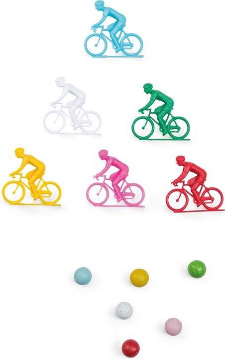 Immagine prodotto Moulin Roty Gioco con 6 ciclisti e biglie