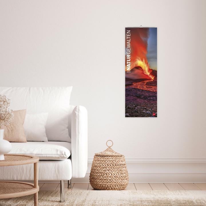Image du produit Naturgewalten Vertical Kalender 2026 (Allemand)