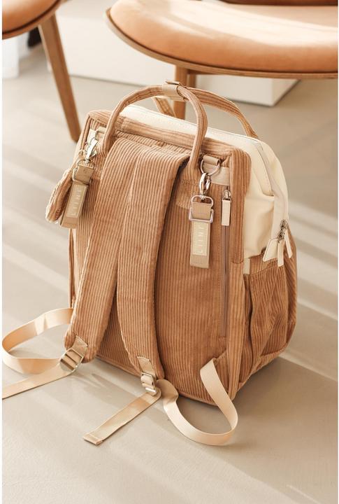 Actual product image Liini Changing rucksack cream rPET
