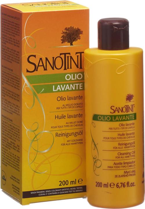 Produktbild Sanotint Reinigungsöl Olio Lavante (200 ml, Flüssiges Shampoo)