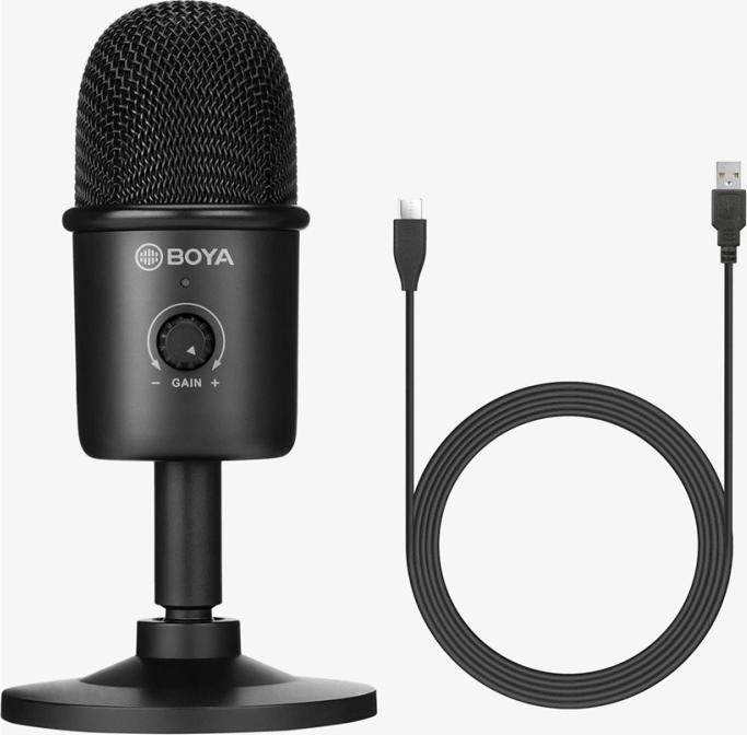 Actual product image Boya USB Studio Microphone BY-CM3