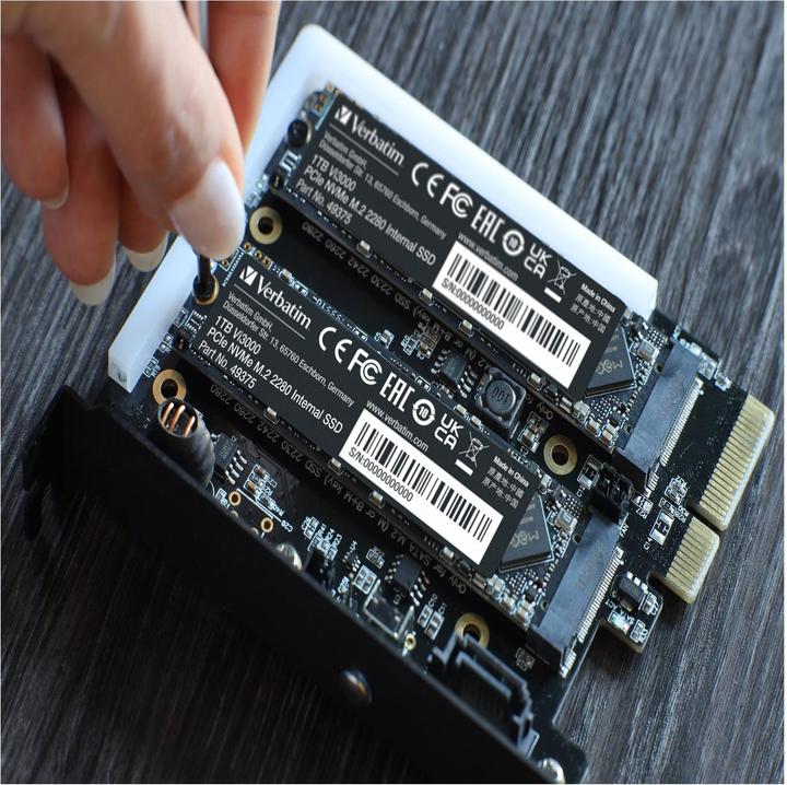 Produktbild Verbatim SSD Vi3000 Internal PCIe NVMe M.2 (1000 GB, M.2 2280)