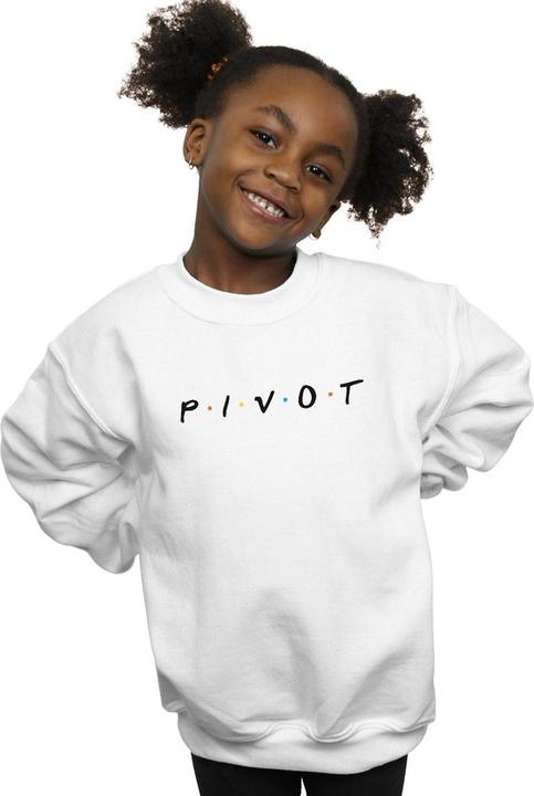 Actual product image Friends Girls Pivot Logo Sweatshirt (140, 146)