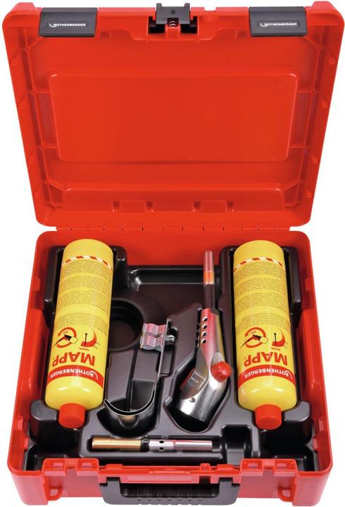 Rothenberger Hartlötgarniture Super Fire 3 Hotboxincl. cartouches de gaz