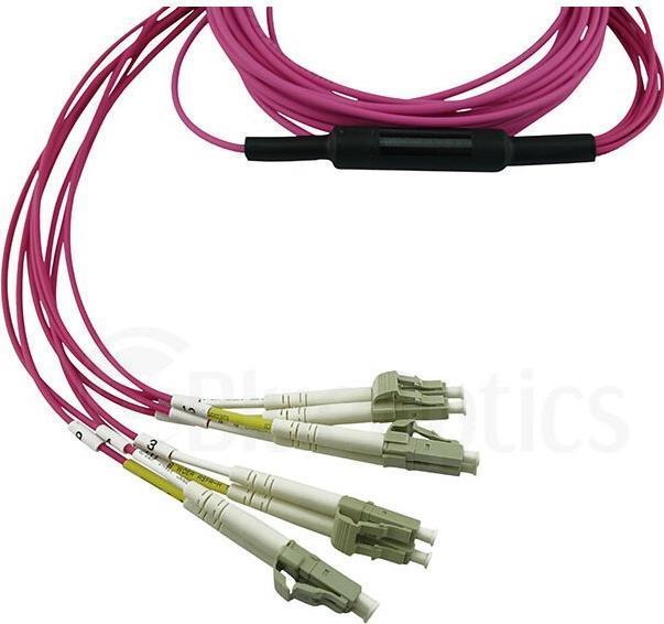 Immagine prodotto BlueOptics Cavo patch OM4 multimodale Alcatel-Nokia 3HE13896AA-5 compatibile MPO-4xLC da 5 metri (S/UTP, CAT7a, 5 m)