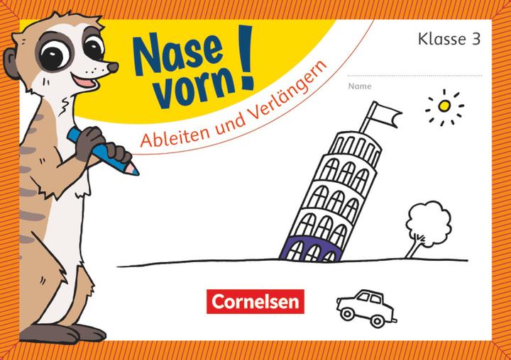 Immagine prodotto Nase vorn! - Deutsch 3. Schuljahr. Schwingen, verlängern und ableiten. Übungsheft (Tedesco, Annemarie, Rendtorff-Rossnagel, 2017)