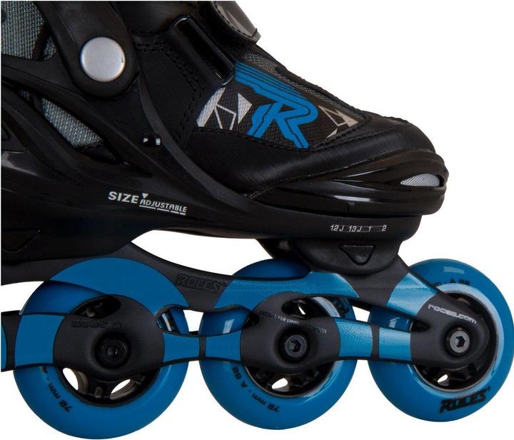 Produktbild Roces Rollschuhe Moody Boy Tif 400855 01, schwarz-blau - 30-35 (39)