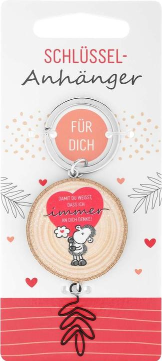 Immagine prodotto Sheepworld Portachiavi Think of you