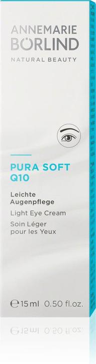 Actual product image Annemarie Börlind PURA SOFT Q10 Light Eye Care (Crème, 15 ml)