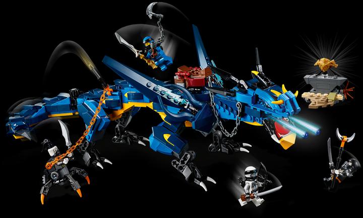 Actual product image LEGO Lightning Dragon (70652, LEGO Ninjago)