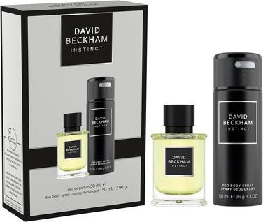 Image du produit David Beckham Coffret cadeau Eau de Parfum 50ml et Déodorant 150ml pour homme Instinct (Eau de parfum, 50 ml)