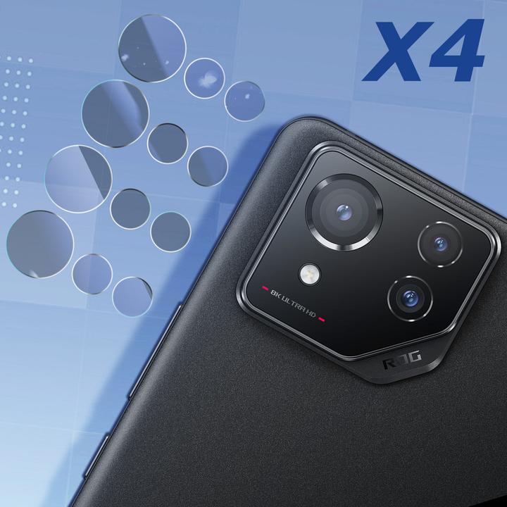 Produktbild 3MK Lens Protection, 4 x 3 Kameralinsen (1 Stück, Asus ROG Phone 8)