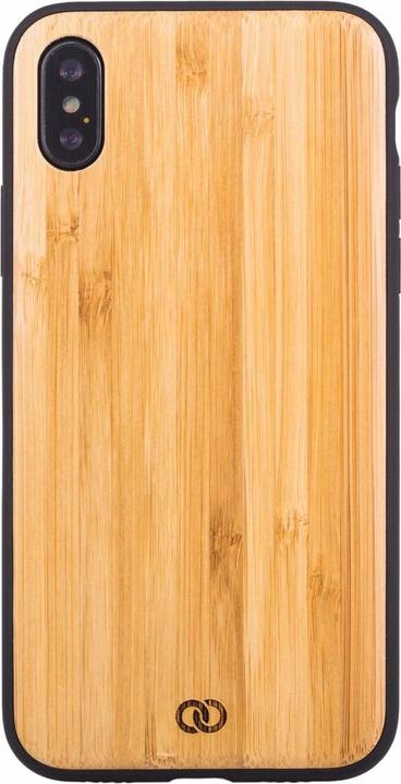 Actual product image OOMF MOXIE cover cherry wood (Apple iPhone X, Apple iPhone XS)