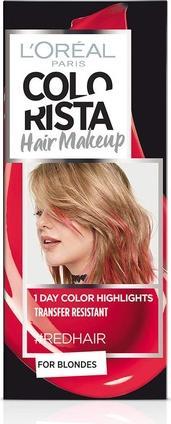 Actual product image L'Oréal Paris L'Oreal Colourista Hair Makeup Temporary Hair Dye RedHair