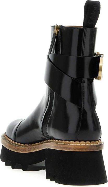 Image du produit Chloé Chlou00e9 Owena Leather Boots (37.5)