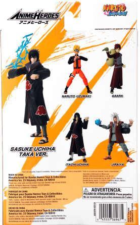 Actual product image Bandai ANIME HERO. NARUTO Sasuke Uchiha Taka Ver. figure 17cm