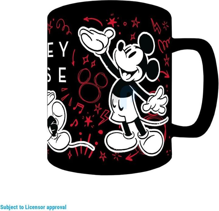 Actual product image Pyramid Disney Fuzzy Mug Mickey & Minnie (440 ml, 1 x)