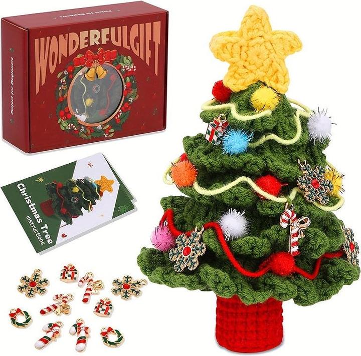 Produktbild Activity Board Häkelsets für Anfänger, Weihnachtshäkelsets für Erwachsene Anfänger, komplettes