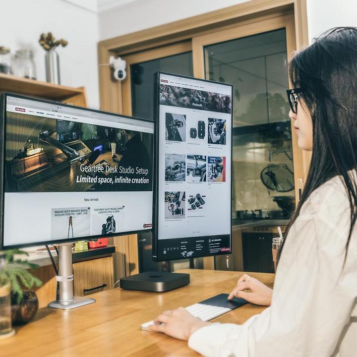 Actual product image Falcam Geartree double Desk Stand Mount with Clamp #TZG00A3403