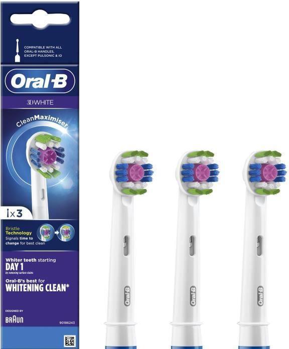 Produktbild Oral-B 3D White CleanMaximiser (3 x)