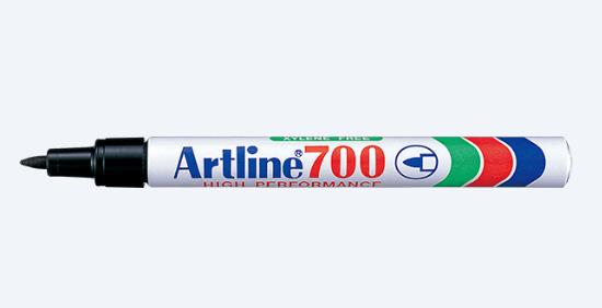 Actual product image Artline Permanent Marker 700 (Black, 0.70 mm, 1 x)