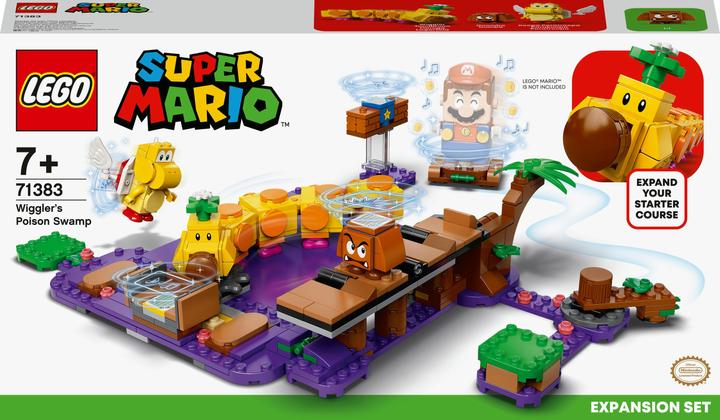 Actual product image LEGO Wiggler's Poison Swamp (71383, LEGO Super Mario)