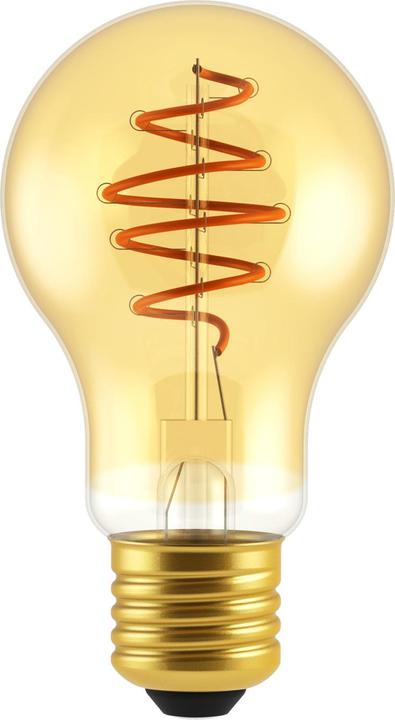 Nordlux LED lamp Filament Deco Spiral E27 dimmable 5W 2000K extra-warm white gold 2080022758 (E27, 4 W, 400 lm, G)