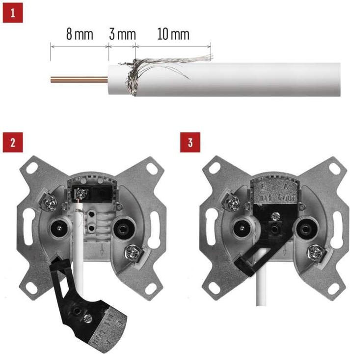 Immagine prodotto Emos Presa d'antenna UE 3503 (Presa d'antenna)