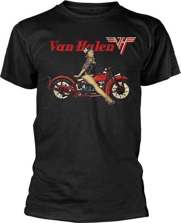 Van Halen Pinup Motorcycle