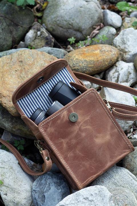 Immagine prodotto Dörr Faretra binoculare Città del Capo S cognac (Custodia per fotocamera, 2.18 l)