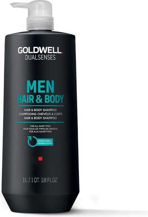 Produktbild Goldwell Dualsenses Men Hair & Body (1000 ml, Flüssiges Shampoo)