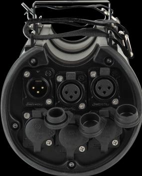 Actual product image Showtec Truss booster IP 1-4 3 pin