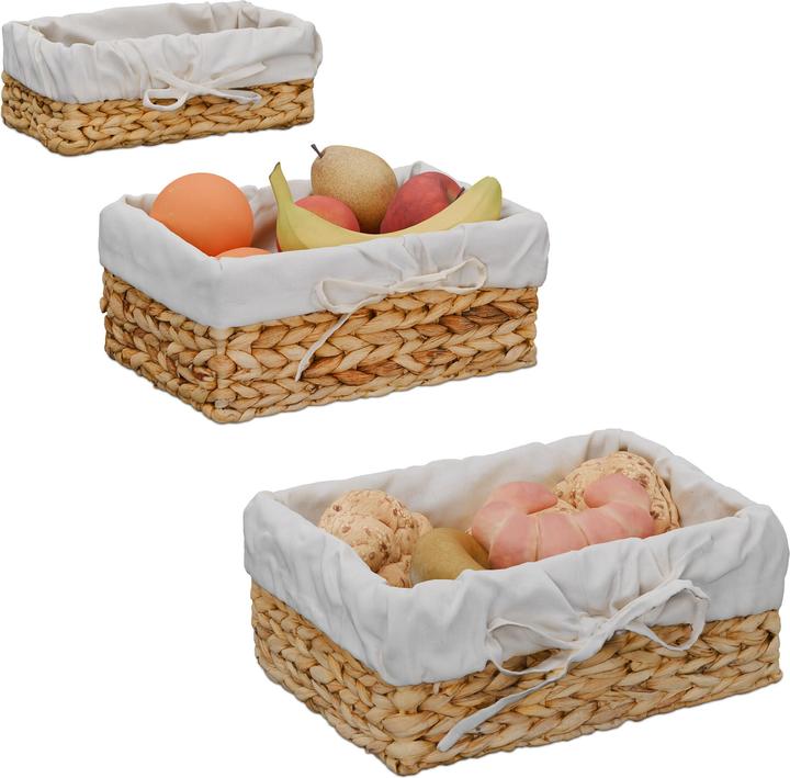 Actual product image Relaxdays 3-piece bread roll set