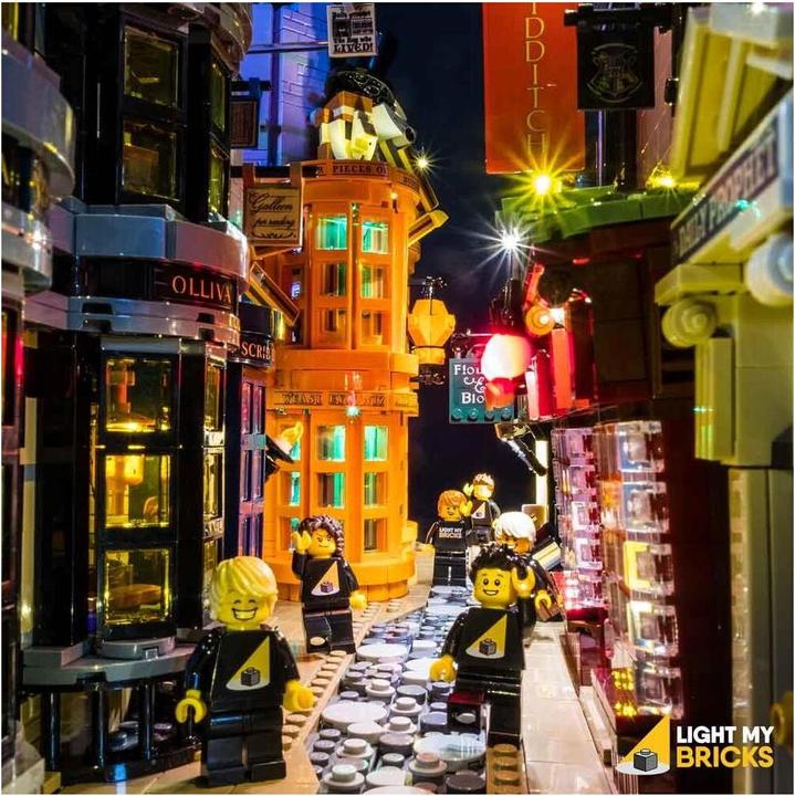 Produktbild Light my bricks LED licht Set für LEGO Harry Potter Winkelgasse