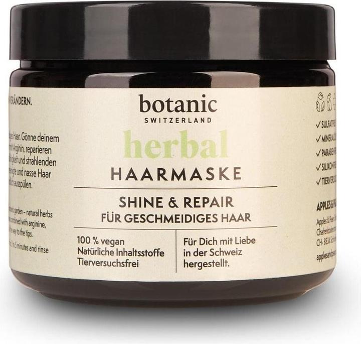 Botanic Switzerland herbal | Haarmaske für geschmeidiges Haar (300 ml)