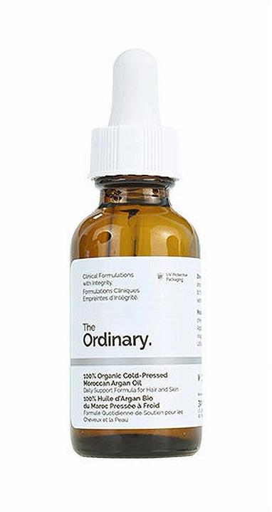 Actual product image The Ordinary 100 % Organic Cold Pressed Moroccan Argan Oil (Body oil, 30 ml)