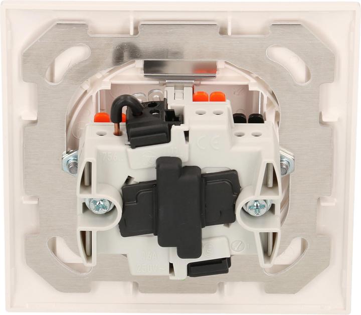 Immagine prodotto Feller EdizioDue doppio pressostato schema 3+3 luce e ventole illuminate UP