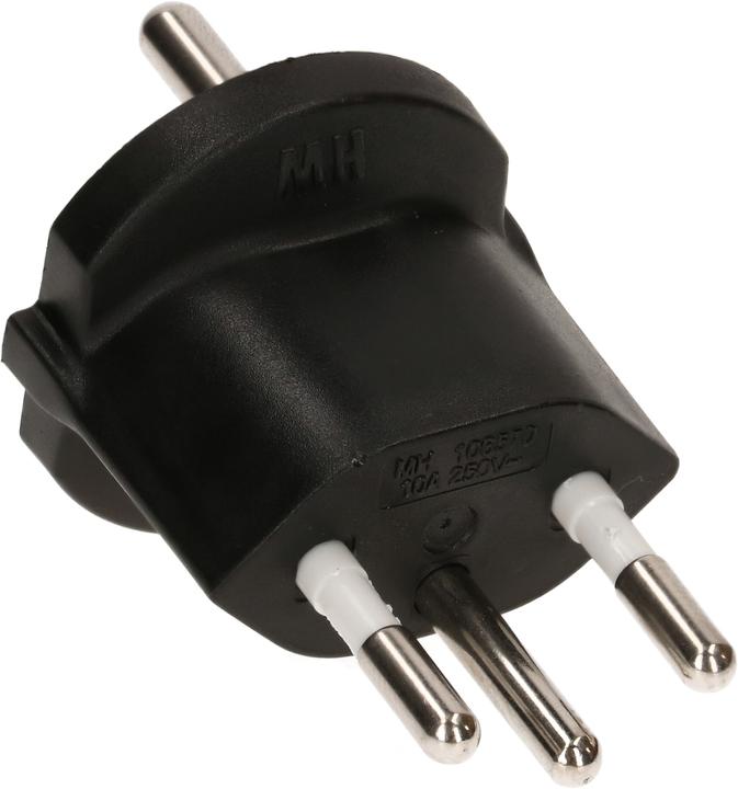 Produktbild Max Hauri Fixadapter Kupplung Schuko (Typ 12, CEE 7/7)