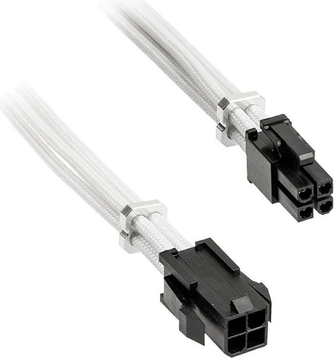 Actual product image BitFenix Alchemy 4-pin ATX12V extension cable, 45 cm, sleeved