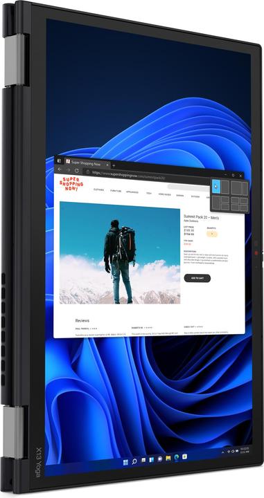 Immagine prodotto Lenovo ThinkPad X13 Yoga G3 (13.30", Intel Core i5-1235U, 8 GB, 256 GB, DE)