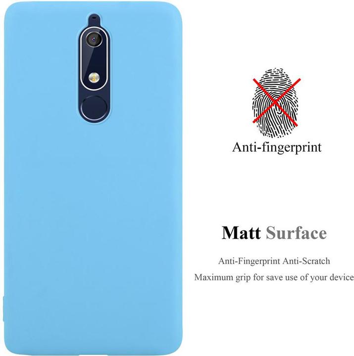 Actual product image Cadorabo TPU Candy Cover (Nokia 5.1)