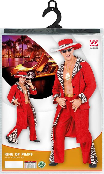 Image du produit Widmann ROI DES CONFIDENTIELS en velours (veste, pantalon, ceinture, chapeau), L (L)