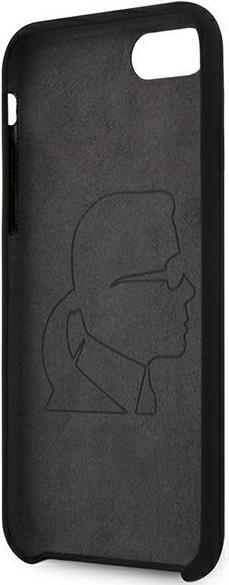 Actual product image Karl Lagerfeld case for iPhone 7 / 8 / SE 2020 / SE 2022 KLHCI8SLGKBK hard case black Silicone Tripl (Apple iPhone 7, Apple iPhone 8, Apple iPhone SE (2nd Gen), Apple iPhone SE (3rd Gen))