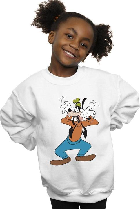 Actual product image Disney Girls Goofy Crazy Sweatshirt (152, 158)