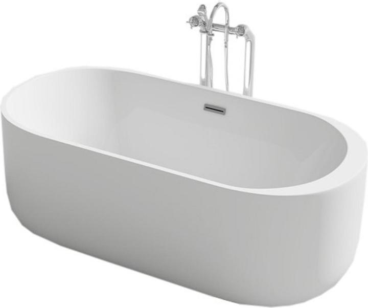 Jet-Line Badewanne WETZIKON weiss170x80cm (170 cm, 80 cm)