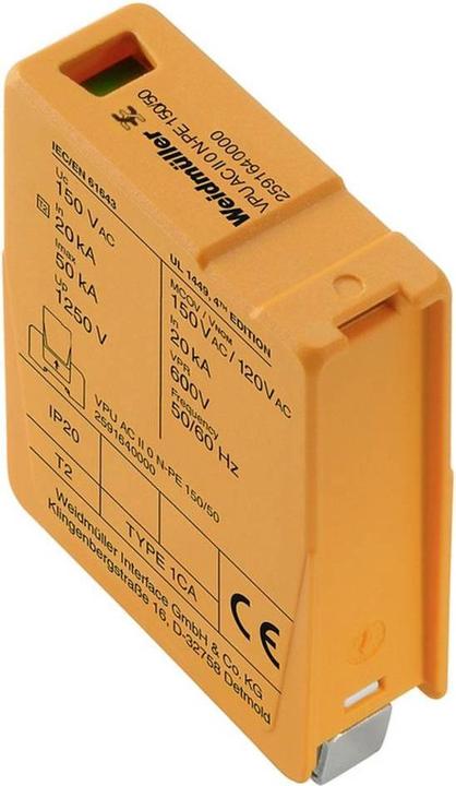 Produktbild Weidmüller VPU AC II 0 150/50