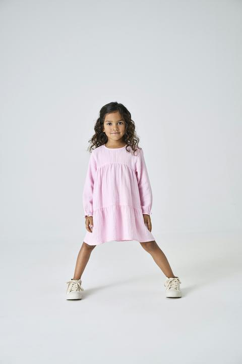 Actual product image Only Kmgthyra Life Ls A-Sh Dress Aop Wvn Noos (128)