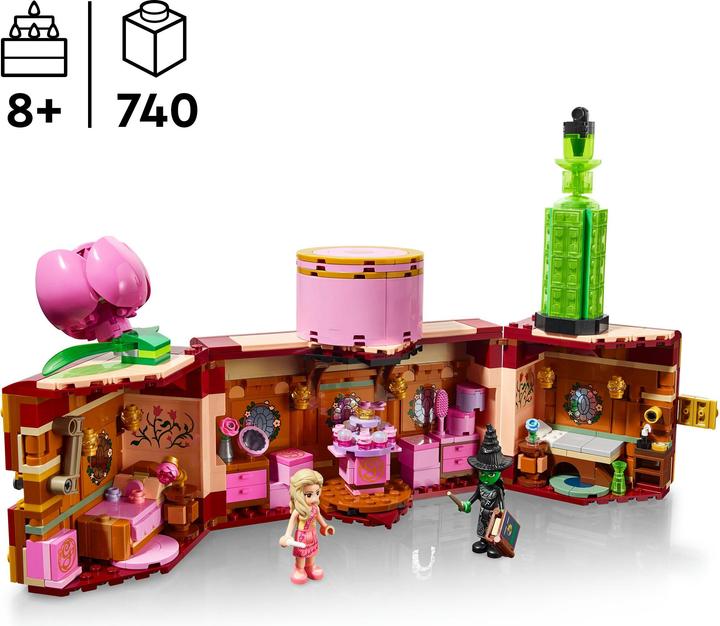 Produktbild LEGO Glindas und Elphabas Schlafsaal (75683, LEGO Wicked)