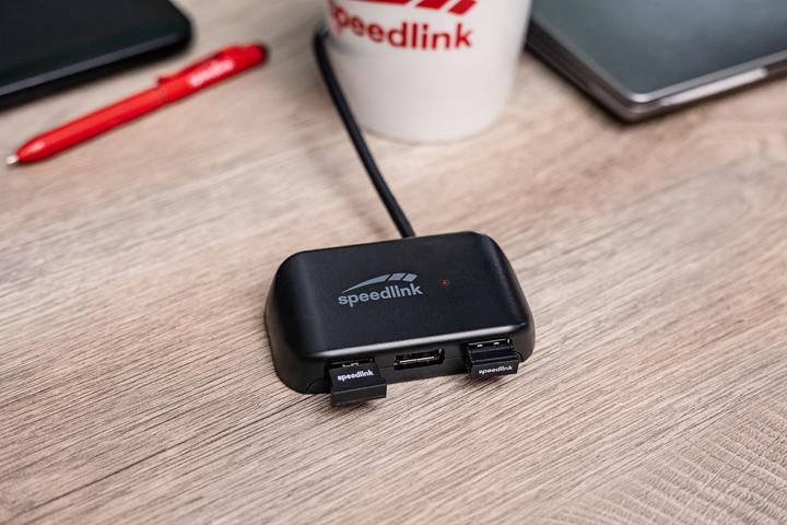 Actual product image Speedlink SNAPPY EVO - USB-C Hub (USB-C, 4 Ports)