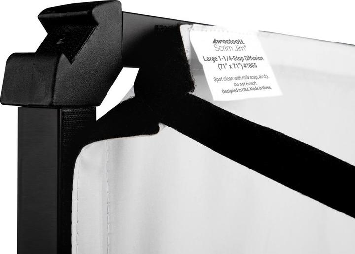 Image du produit Westcott Kit Scrim Jim Cine (Système de cadre + drapeaux)